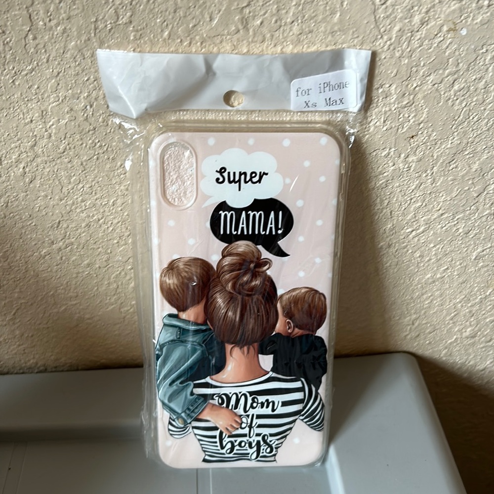 Apple iPhone Soft Case for iPhone XS Max super mama